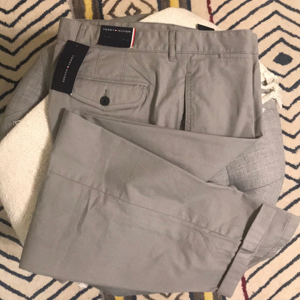 Tommy Hilfiger Rivington Cropped Cotton Pant
